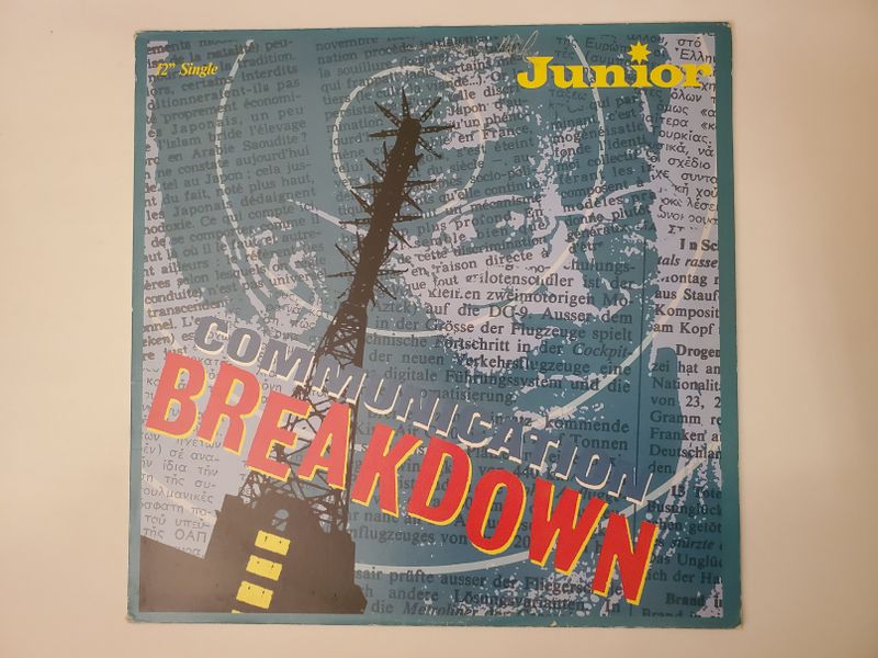 Junior Communication Breakdown vinyl record